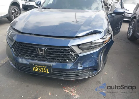 2024 Honda Accord Hybrid Exl from USA, damaged, VIN 1HGCY2F60RA040147